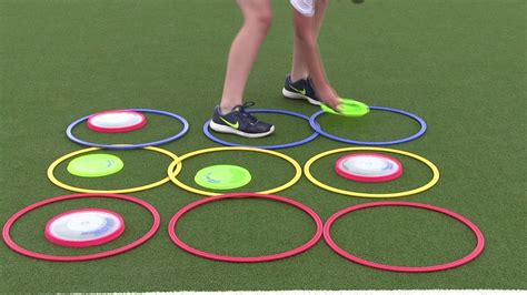 frisbee games for elementary pe